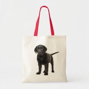 Black Labrador Retriever Puppy Dog Love Tote Bag
