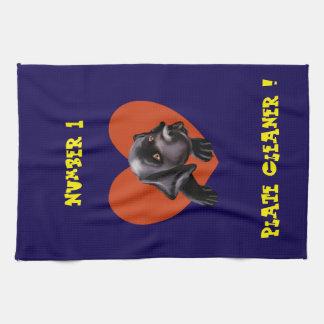 Black Labrador Tea Towel 