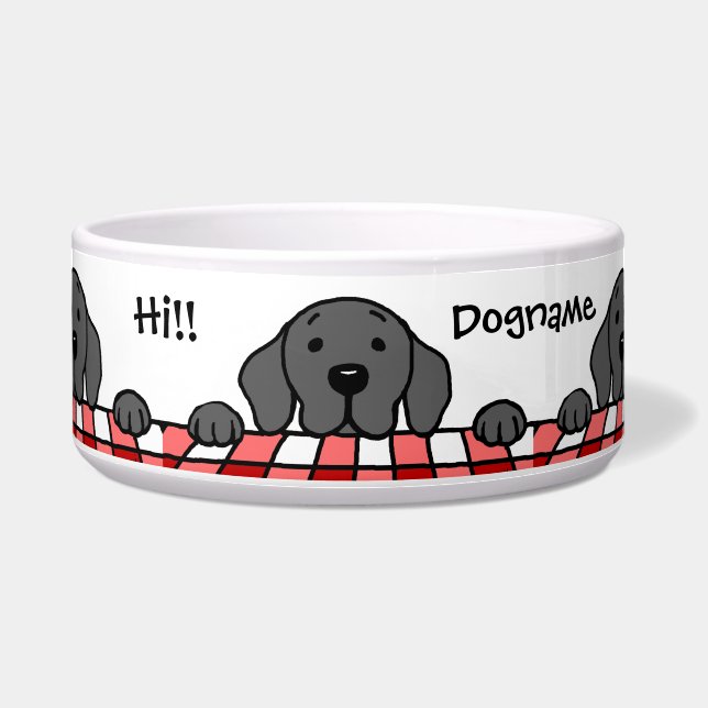 Black Labrador watching you Kitchen (Front)