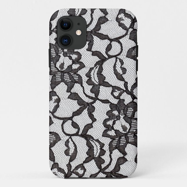 Black Lace iPhone4 case (Back)