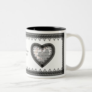 Black Lace Mug