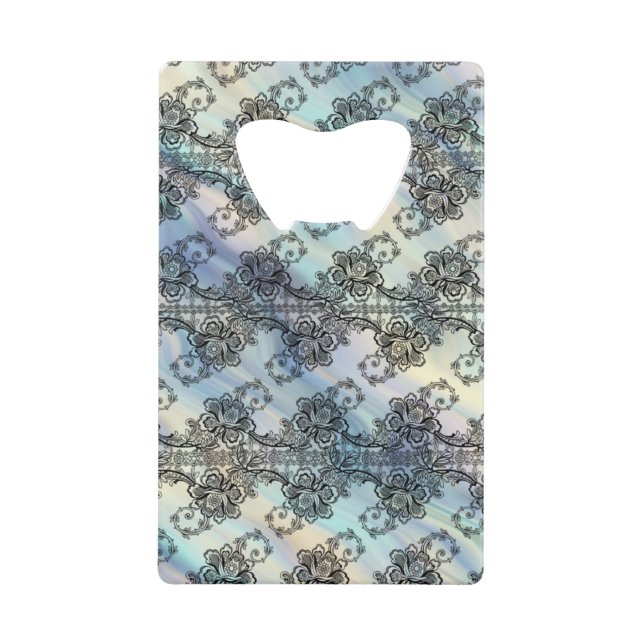 Black Lace Over Pastel Currents (Front)