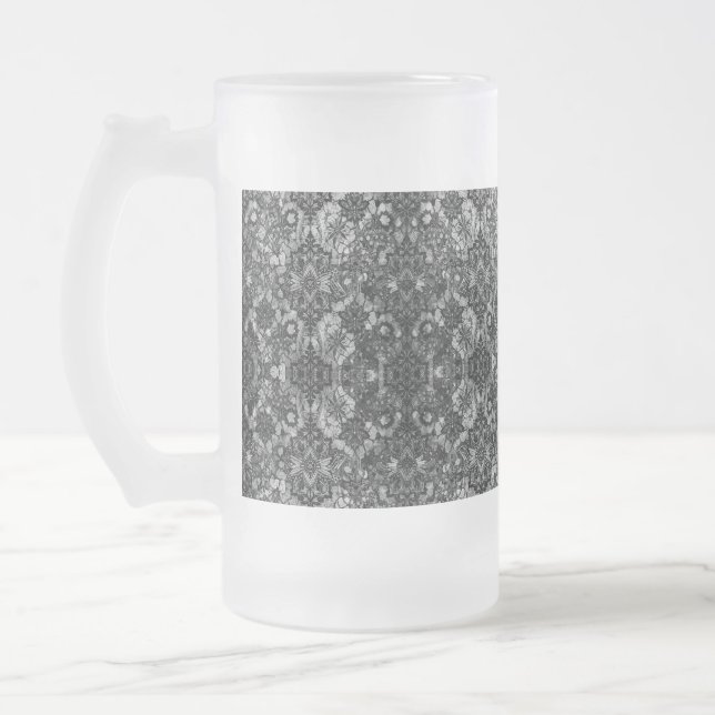 Black Lacework Artistry Morphing Mug (Left)