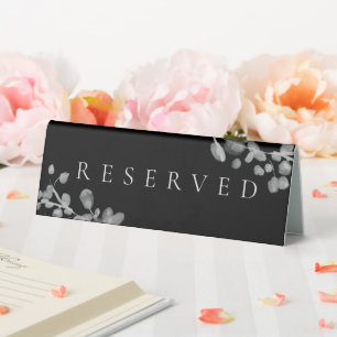 Black Lacquer Wedding Reserved