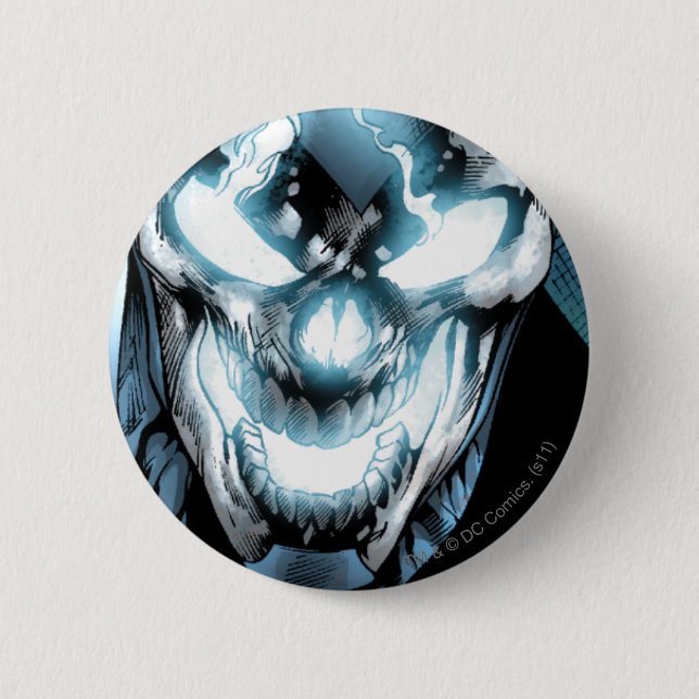 Black Lantern - Colour 6 Cm Round Badge (Front)