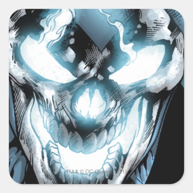 Black Lantern - Colour Square Sticker (Front)