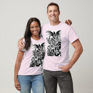 Black Lantern Corps - Black and White T-Shirt