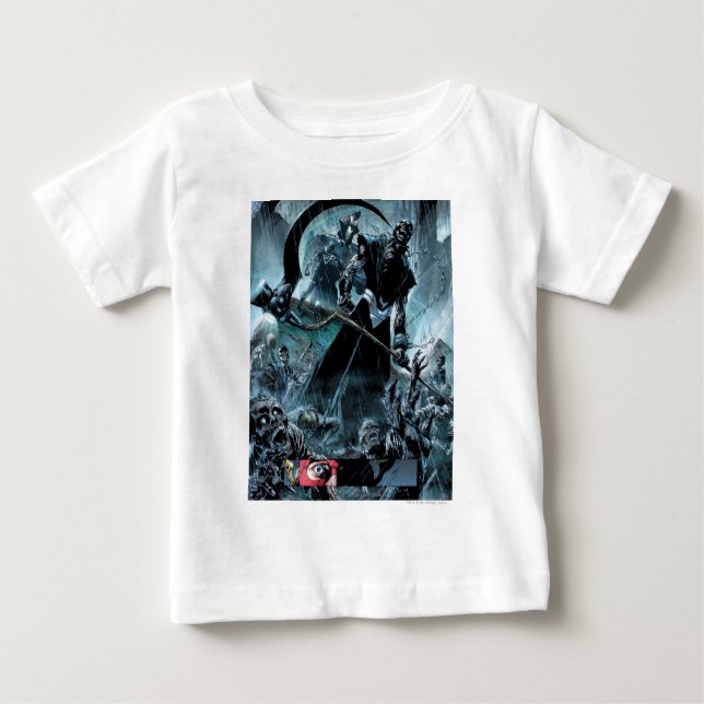 Black Lantern Corps Panel Baby T-Shirt (Front)