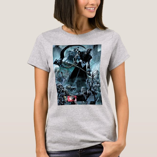 Black Lantern Corps Panel T-Shirt (Front)
