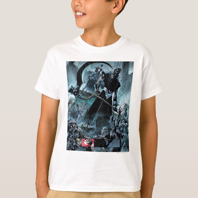 Black Lantern Corps Panel T-Shirt (Front)