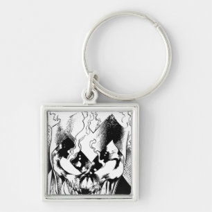 Black Lantern Key Ring