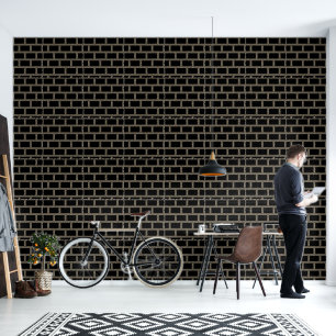 Black Lattice Geo  Wallpaper