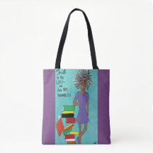 Black Lean Not Tote