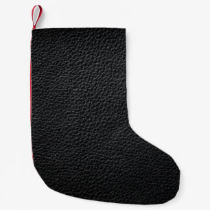 Black leather texture and backgroundleather,textur small christmas stocking
