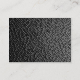 Black Leather Texture Enclosure Card