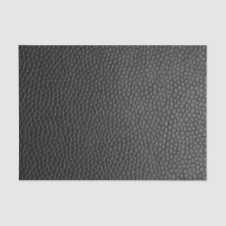 Black Leather Texture Tissue Paper