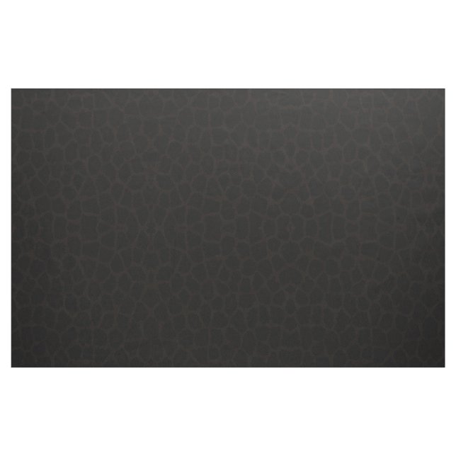 Black Leopard Print Fabric (Yard)