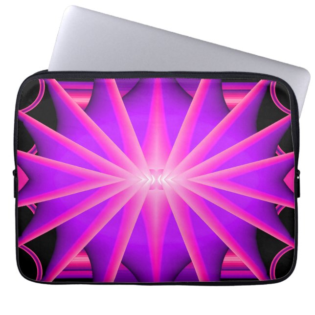 Black Light fun..... Laptop Sleeve (Front)