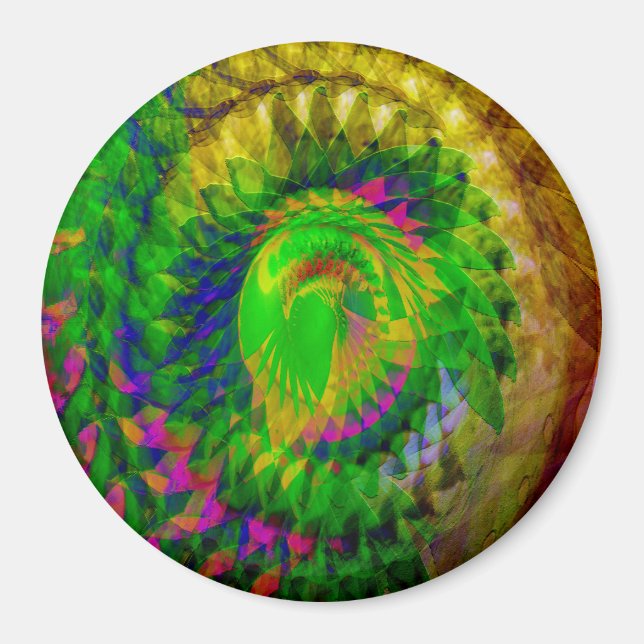 Black Light Nights...... Magnet (Front)