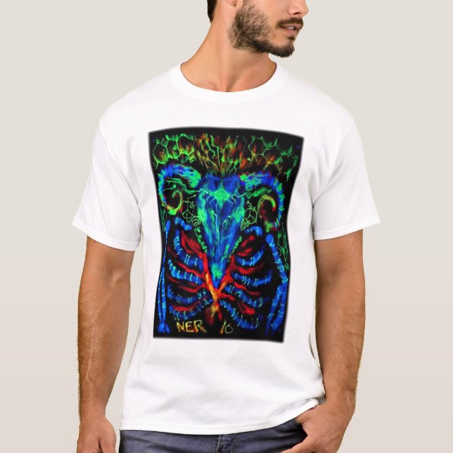 Black Light Painting 2 T-Shirt (Front)