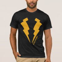 Black Lightning Bolts Graphic