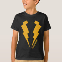 Black Lightning Bolts Graphic