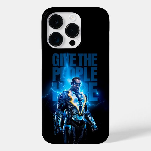 Black Lightning - Give The People Hope Case-Mate iPhone Case (Back)