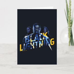 Black Lightning Heroes Graphic Card