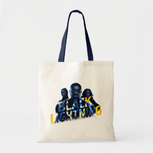 Black Lightning Heroes Graphic Tote Bag