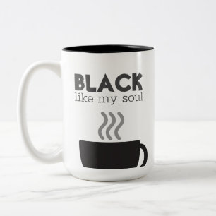 Black Like My Soul Coffee Mug