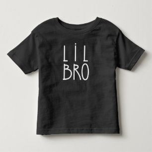 Black LIL BRO Toddler T-Shirt