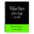 Black & Lime Green Professional Business Card