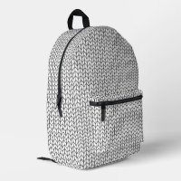 BLACK LINE KNIT Backpack
