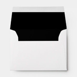Black Lined A6 Envelopes
