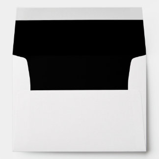 Black Lined A7 Greeting Card Envelopes
