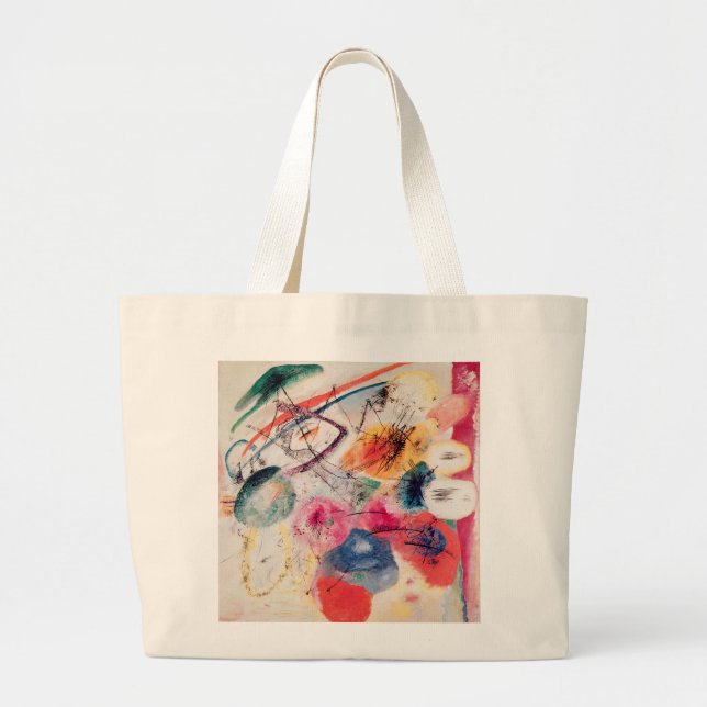 Black Lines, December 1913 Large Tote Bag (Front)