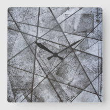 Black Lines white grey rectangles abstract