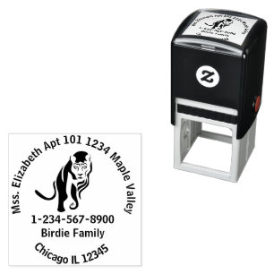 Black Lioness King of the Nile Self-inking Stamp