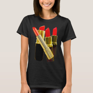 Black Lipstick Tee - Long Sleeved