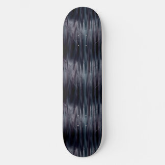 Black Liquid Metallic Effect Skateboard