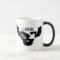 Black Lirik logo on White mug