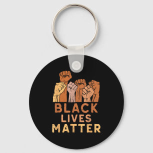 Black Lives Blm Human Rights Black History Month  Key Ring