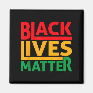 Black Lives Blm Human Rights Black History Month  Magnet