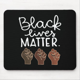 Black Lives Blm Human Rights Black History Month  Mouse Mat