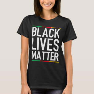 Black Lives Blm Human Rights Black History Month  T-Shirt
