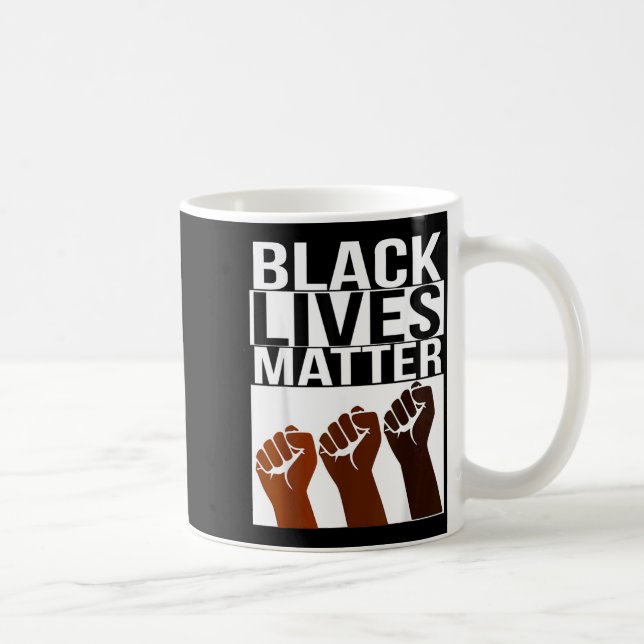 Black Lives Coffee Mug (Right)