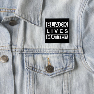 Black Lives Matter 15 Cm Square Badge