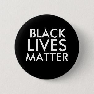 "BLACK LIVES MATTER" 2.25-inch 6 Cm Round Badge