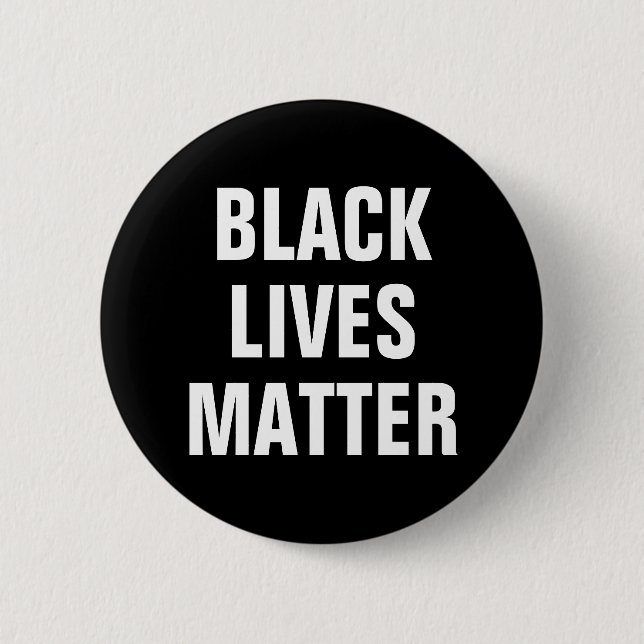 Black Lives Matter 6 Cm Round Badge (Front)