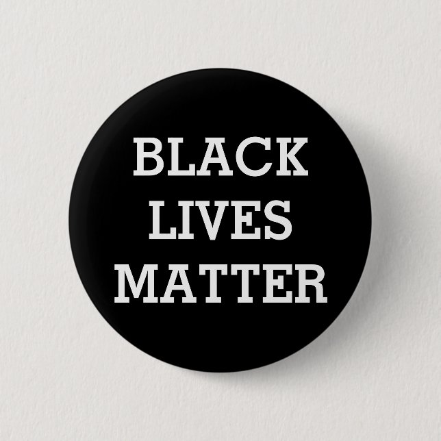 Black Lives Matter 6 Cm Round Badge (Front)